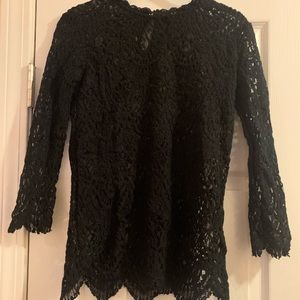Zara Lace 3/4 Sleeve blouse